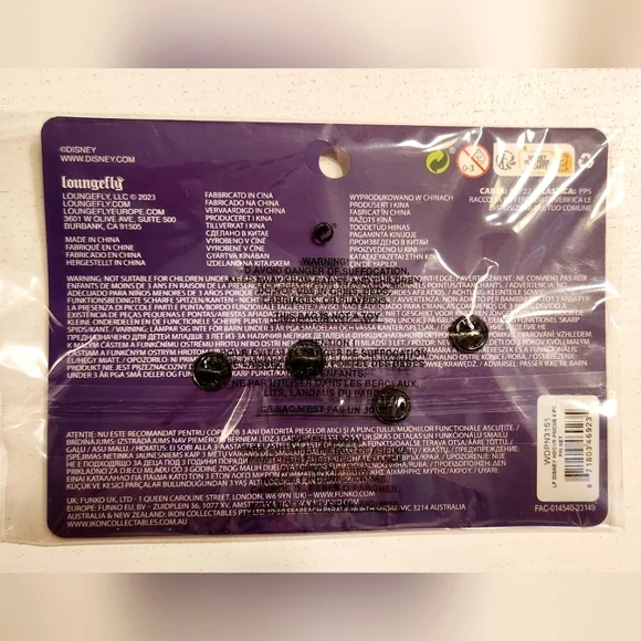 Disney Loungefly Hocus Pocus 4-Piece Pin Set ~ Billy, Dani, Max, and Allison - Picture 3 of 4